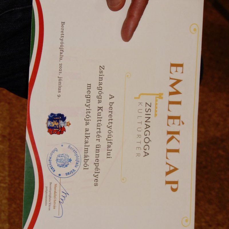 Átadták a felújított zsinagógát 41